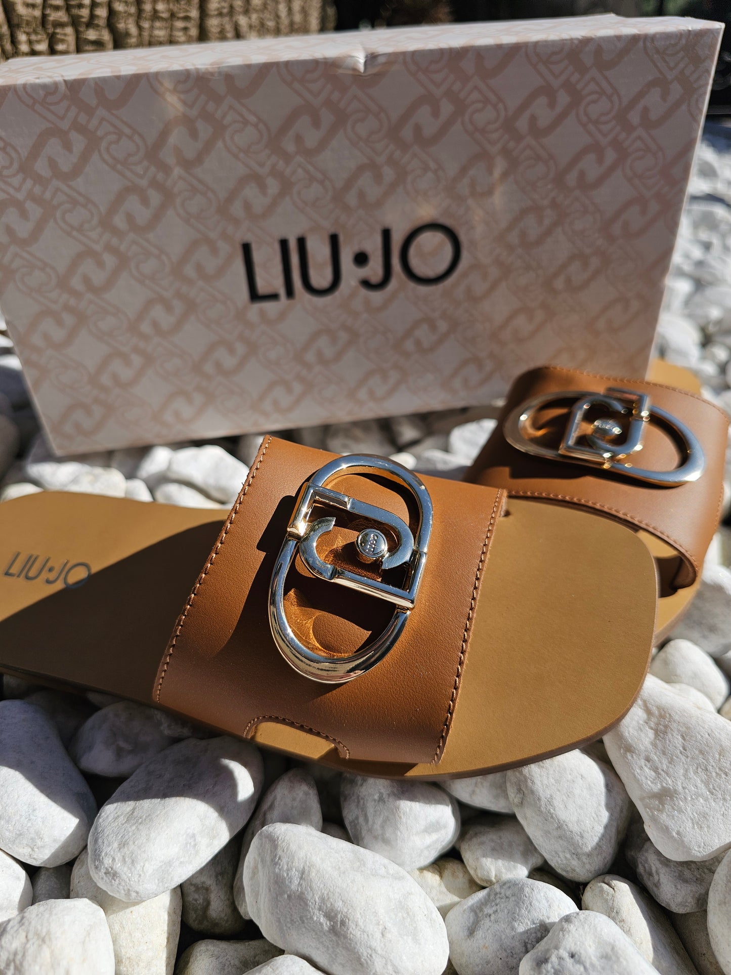 Liu Jo Sandali Flat Brandy