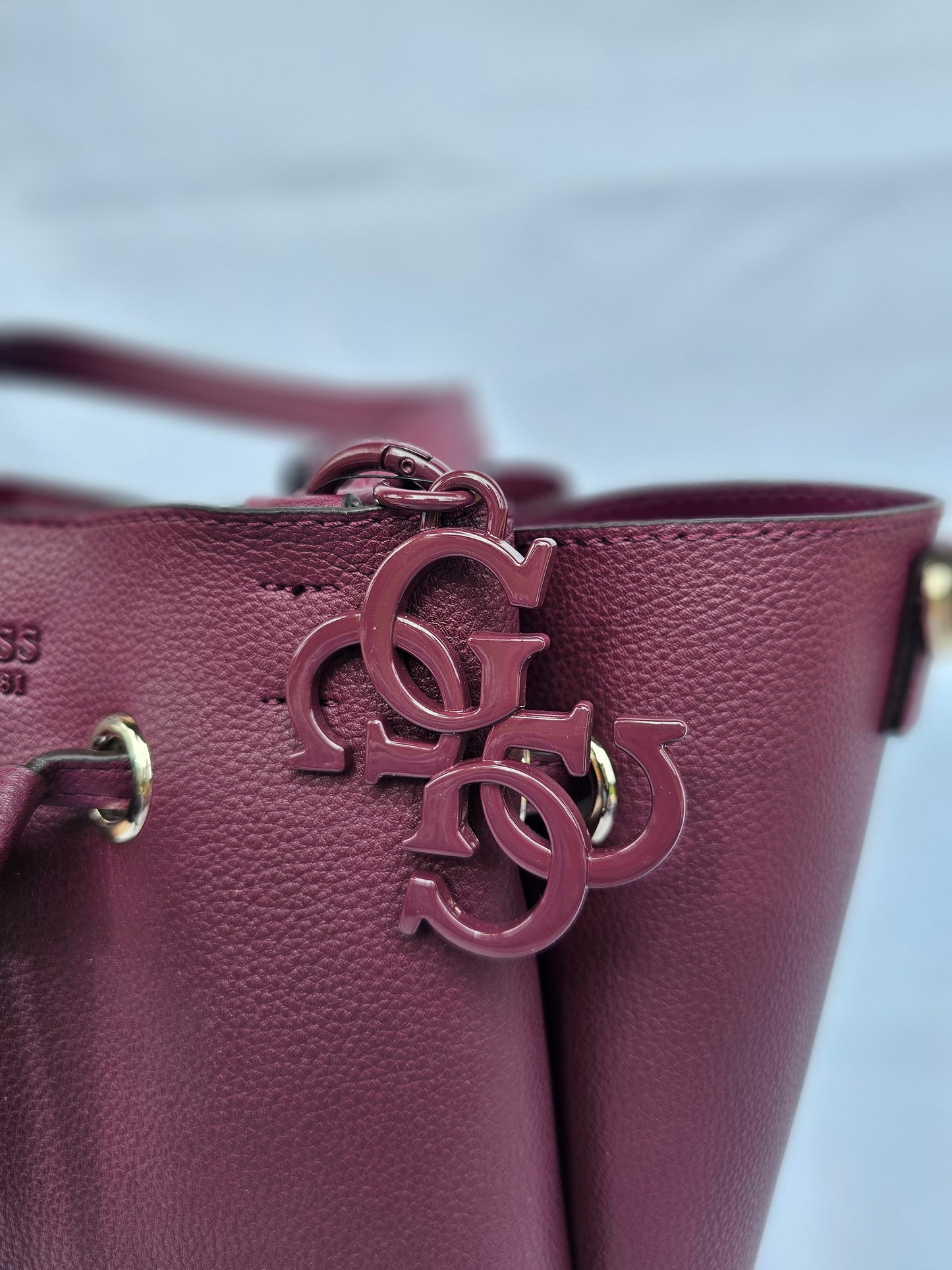 Guess Borsa Borgogna