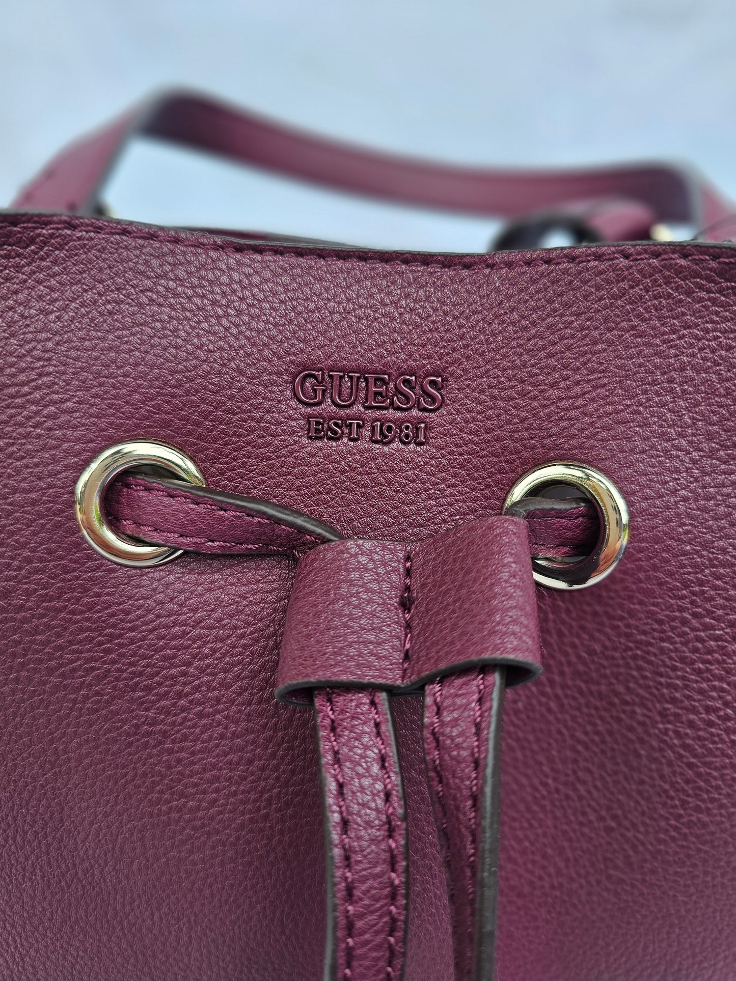 Guess Borsa Borgogna