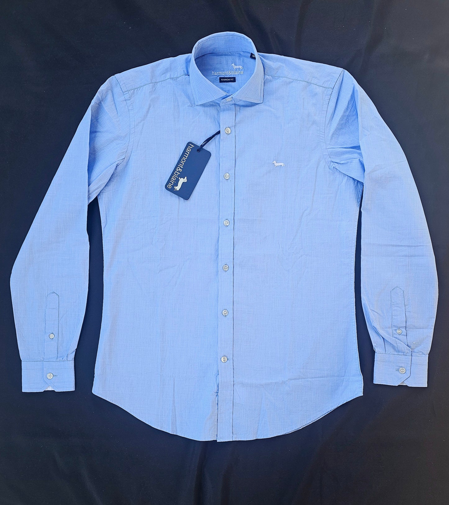 Harmont & Blaine - Camicia da Uomo Azzurra