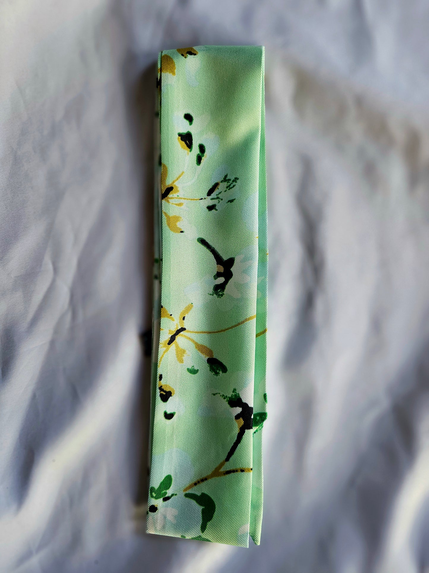 Foulard Floreale Verde