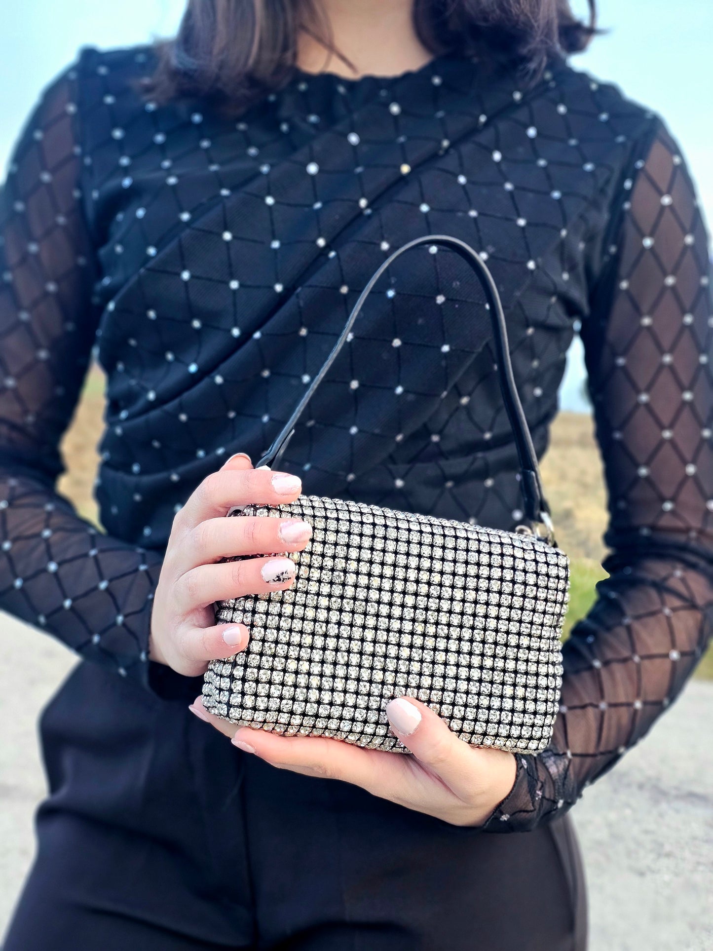 Borsa Strass