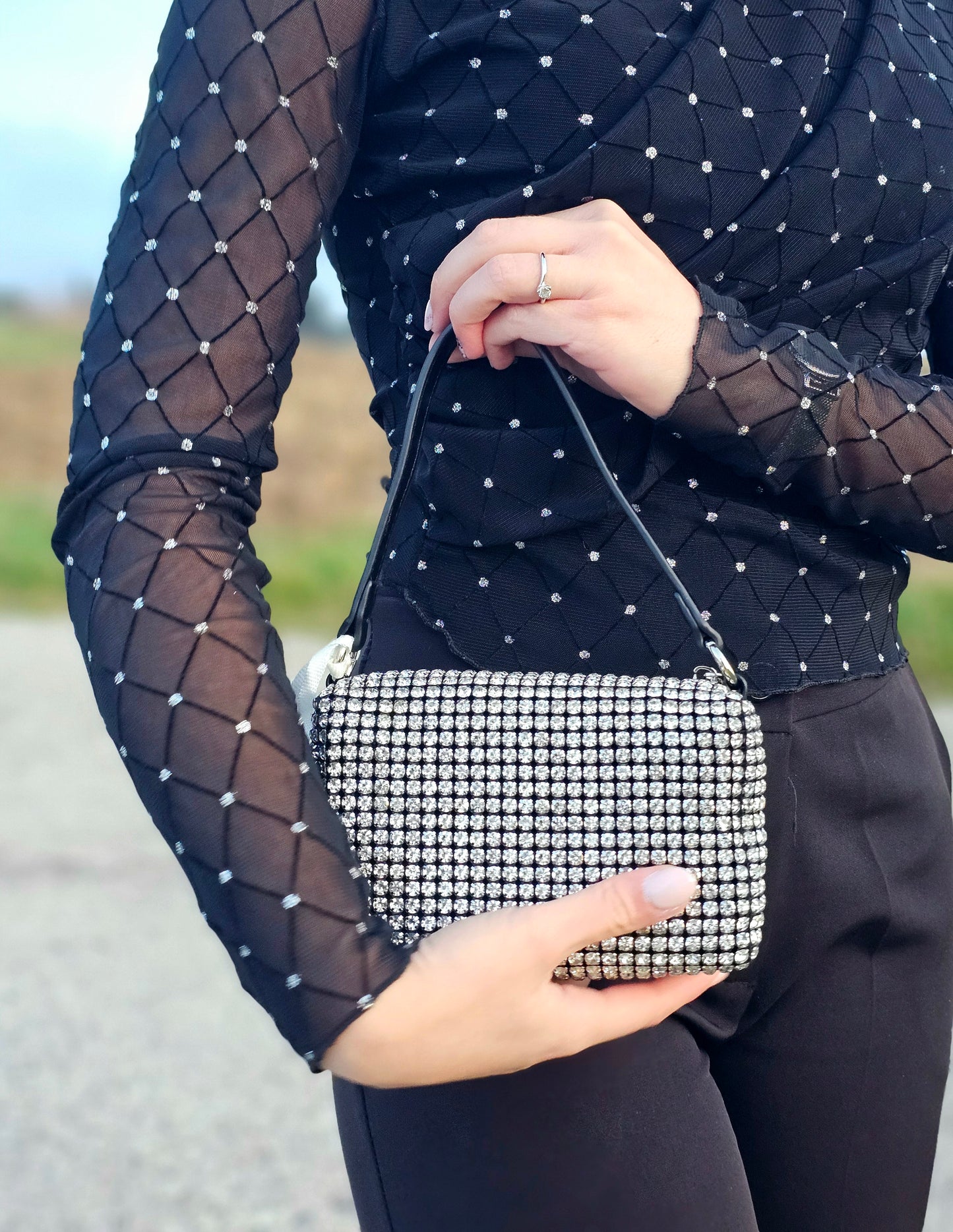 Borsa Strass