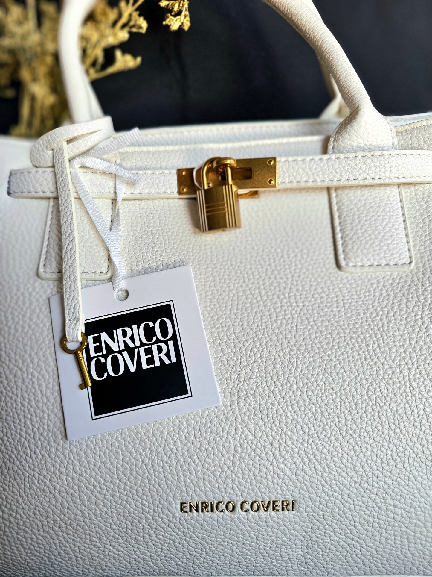 Enrico Coveri Borsa Bianca
