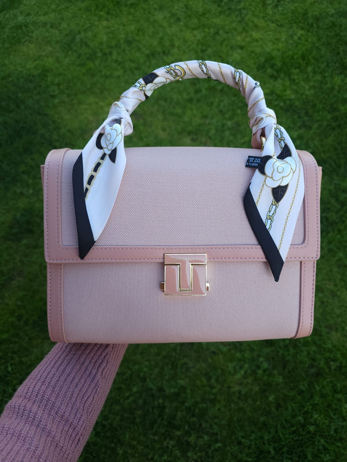 Foulard Beige