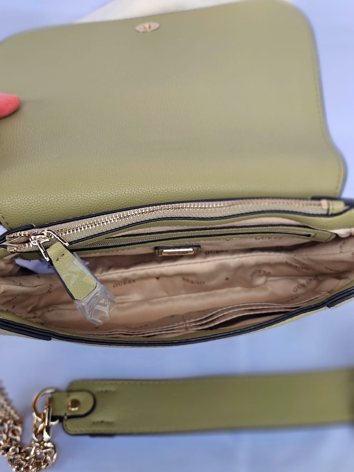 Guess Borsa a Spalla Fedora Sage