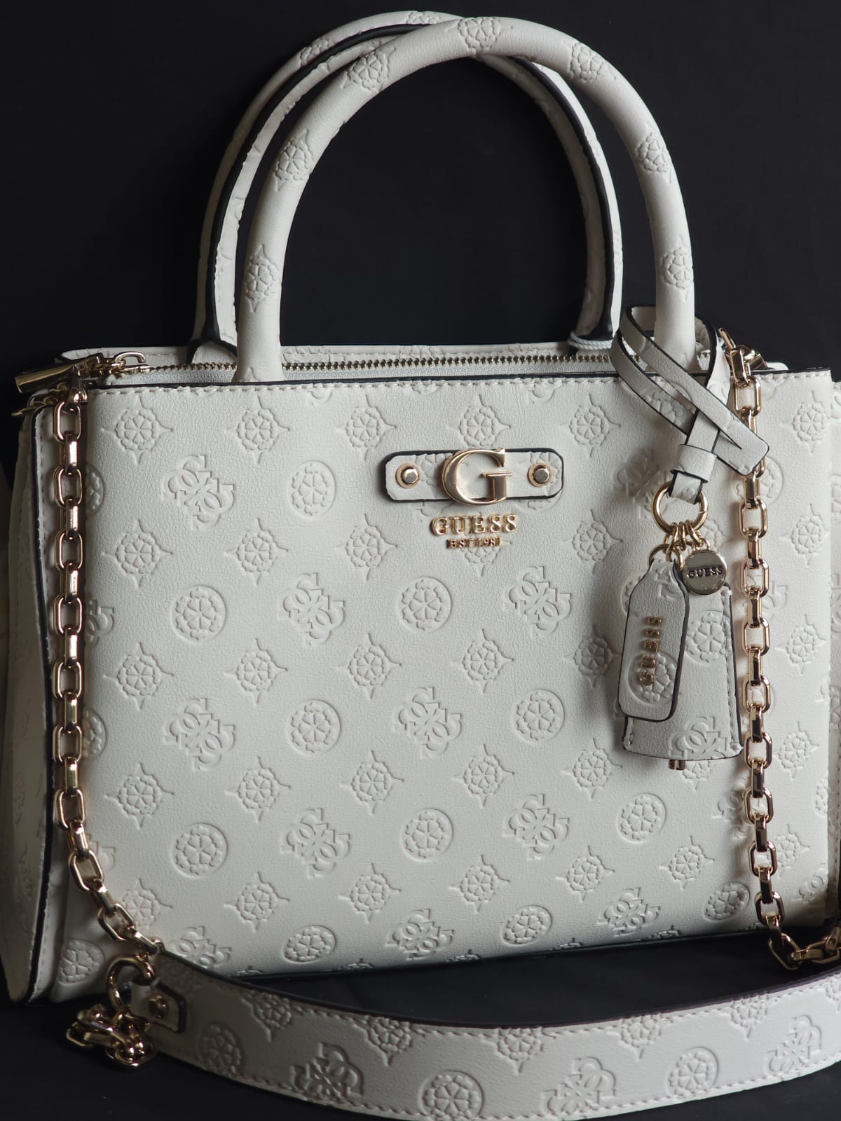 Guess Borsa Gerty Off White