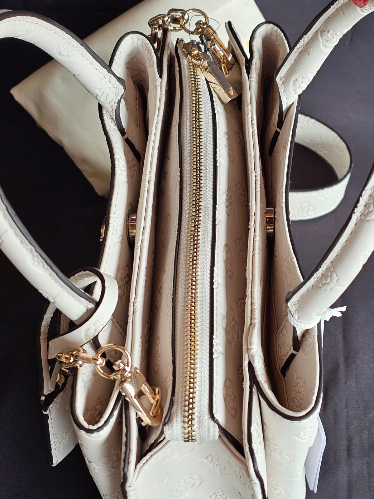 Guess Borsa Gerty Off White