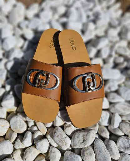 Liu Jo Sandali Flat Brandy