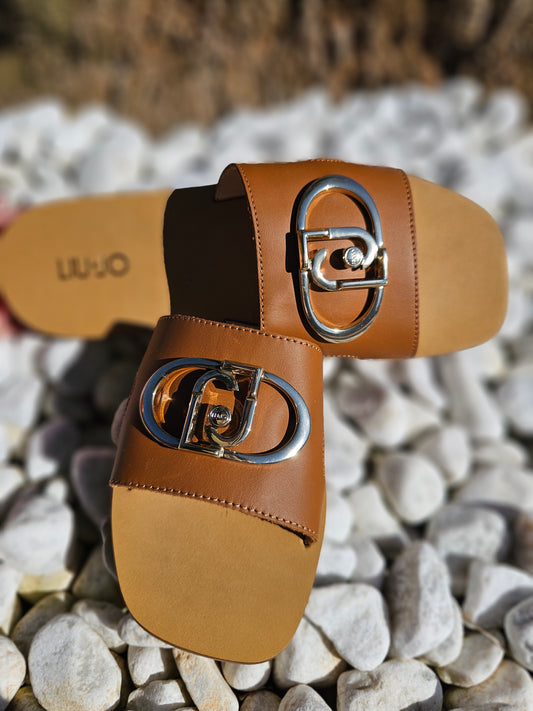 Liu Jo Sandali Flat Brandy