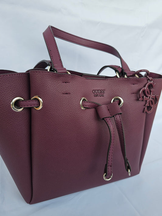 Guess Borsa Borgogna