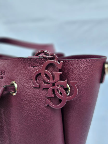 Guess Borsa Borgogna