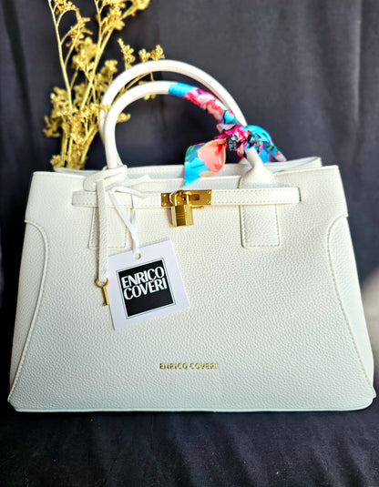 Enrico Coveri Borsa Bianca