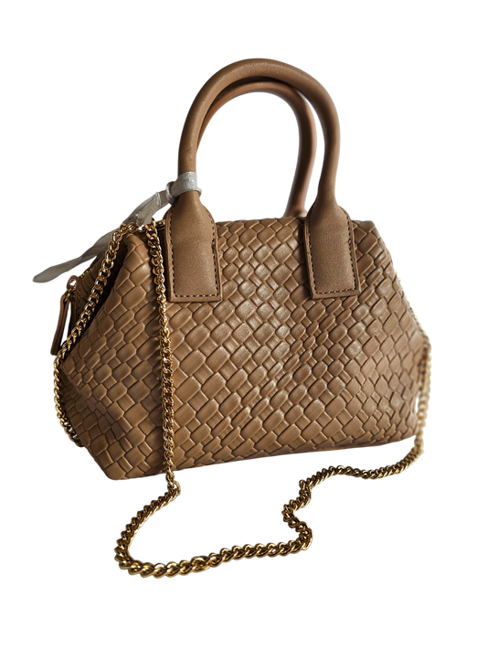 Borsa Pitonata Beige