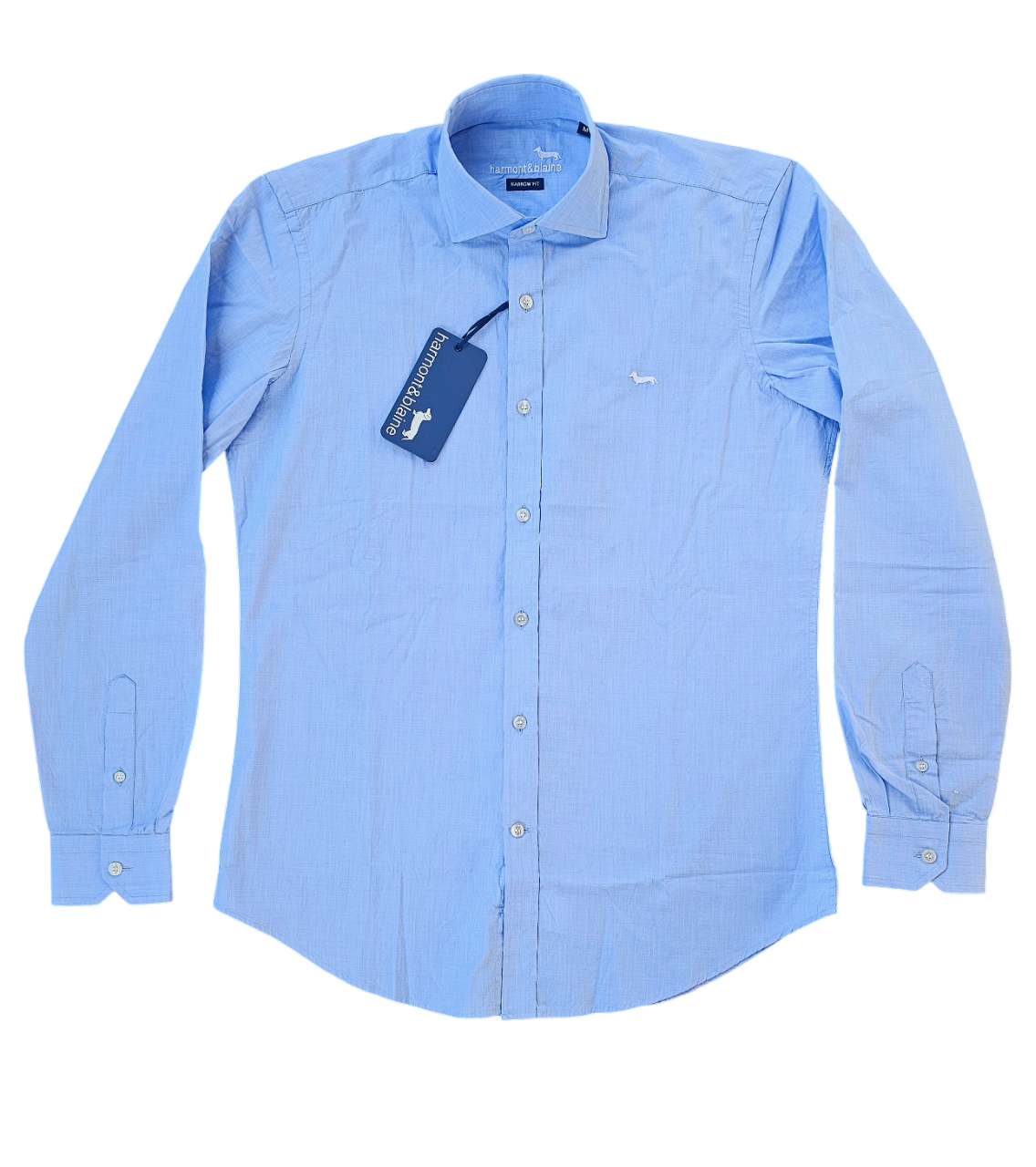 Harmont & Blaine - Camicia da Uomo Azzurra