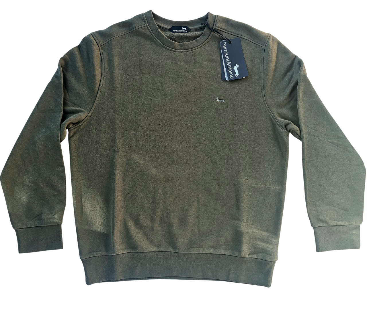 Harmont & Blaine - Felpa da Uomo Verde Militare