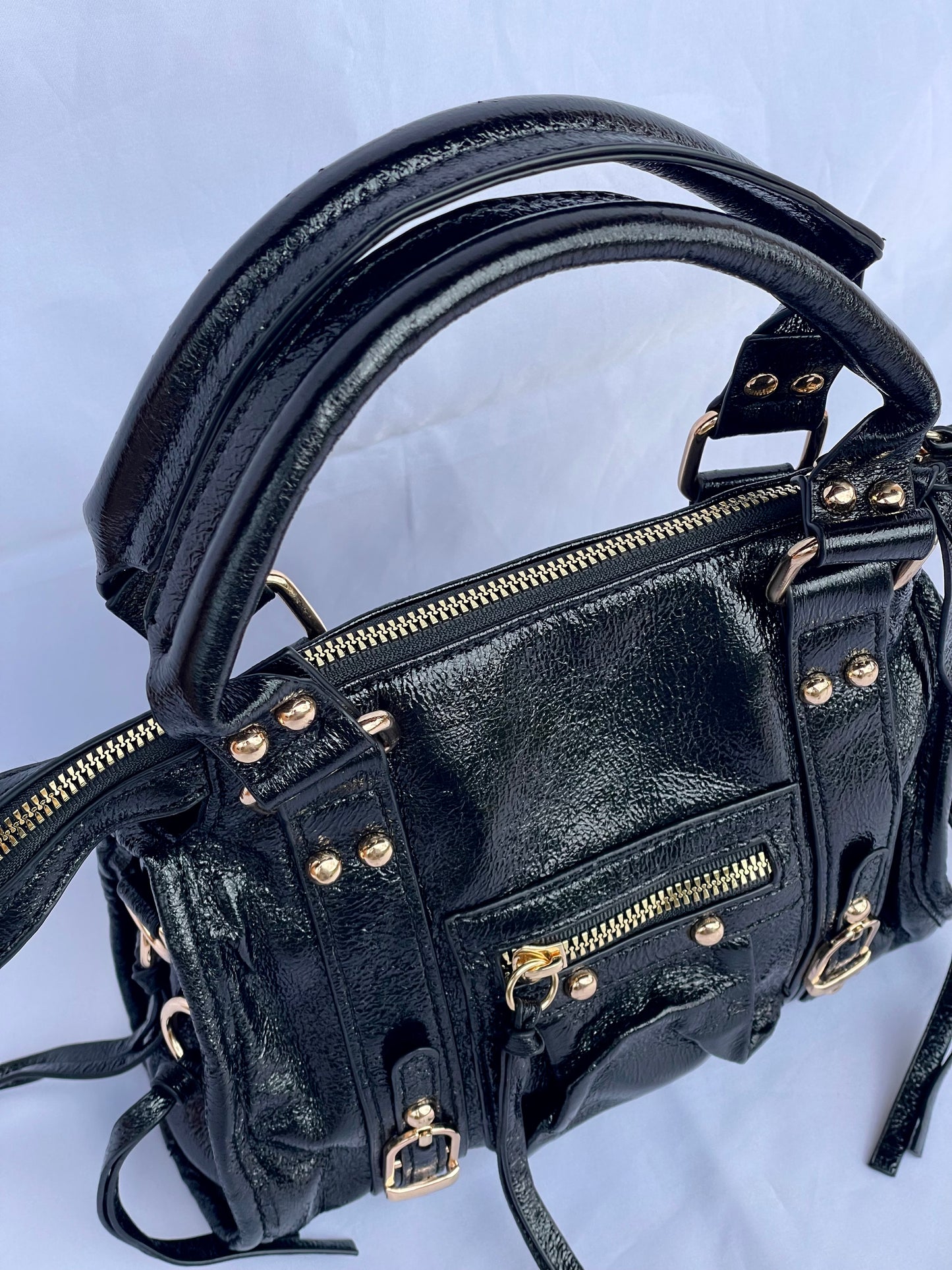 Borsa Tokyo Mini Glow - City Bag Effetto Shimmer