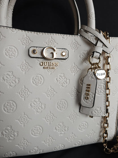 Guess Borsa Gerty Off White