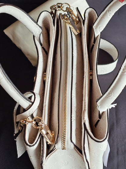 Guess Borsa Gerty Off White