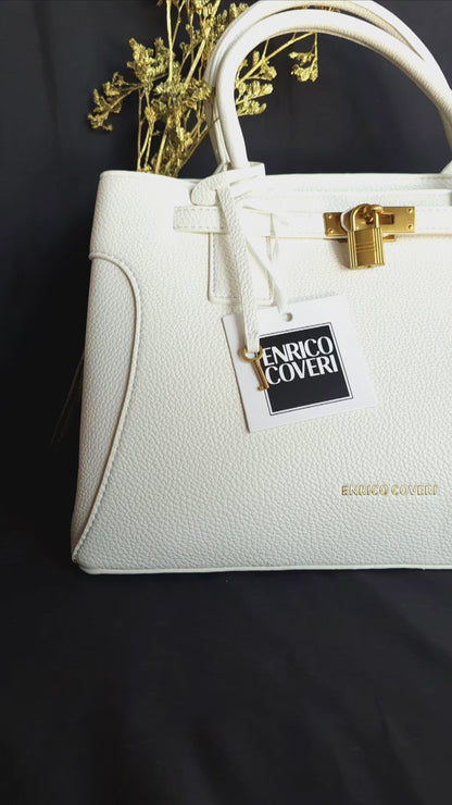 Enrico Coveri Borsa Bianca