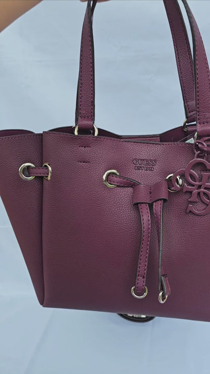 Guess Borsa Borgogna